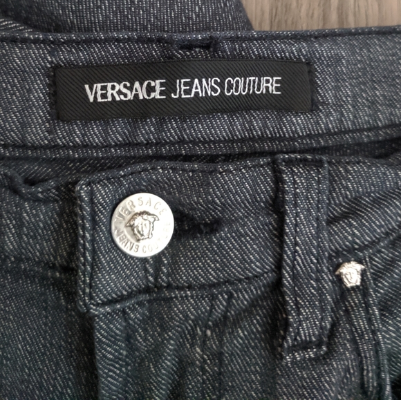 Versace Jeans Couture Dark Wash Skinny Jeans XS - Picture 6 of 7